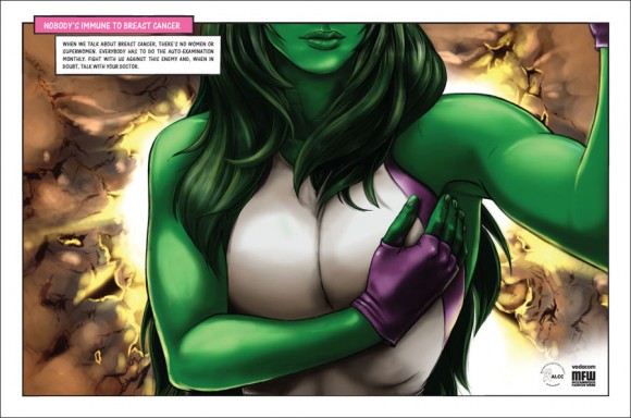 She-Hulk Breast Cancer Awareness