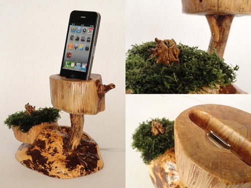 go green with evergreen ipod dock
