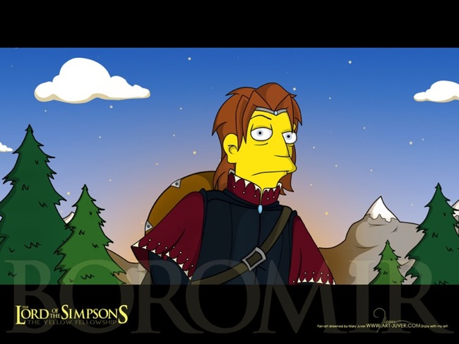 Prinicipal Skinner as Boromir