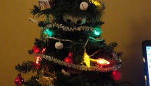 Animatronic talking tree