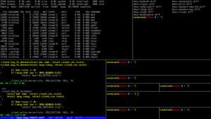 tmux screenshot