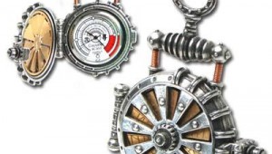 Solar Powered Steampunk Pocket Watch