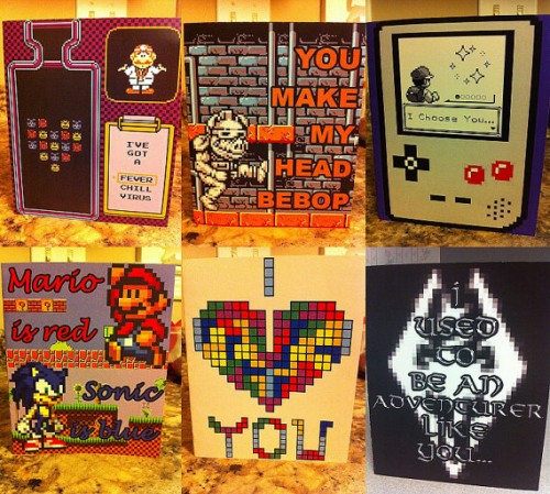 Valentine's Gaming-Themed Greeting Cards From RockPaperScisorz Image