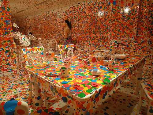Yayoi Kusama's 'The obliteration room' Image 2