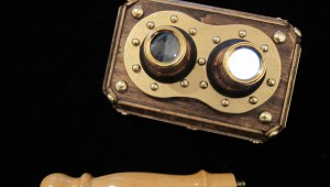 steampunk iphone 3d stereoscope viewer 1