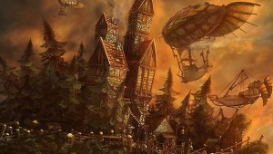 steampunk world