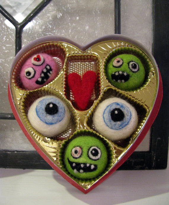 Zombie Valentine's Day Candy