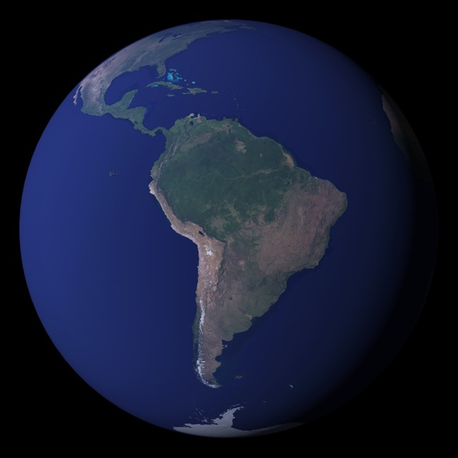 NASA Satellite image of the Earth