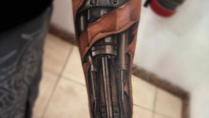 cyborg-arm-tattoo