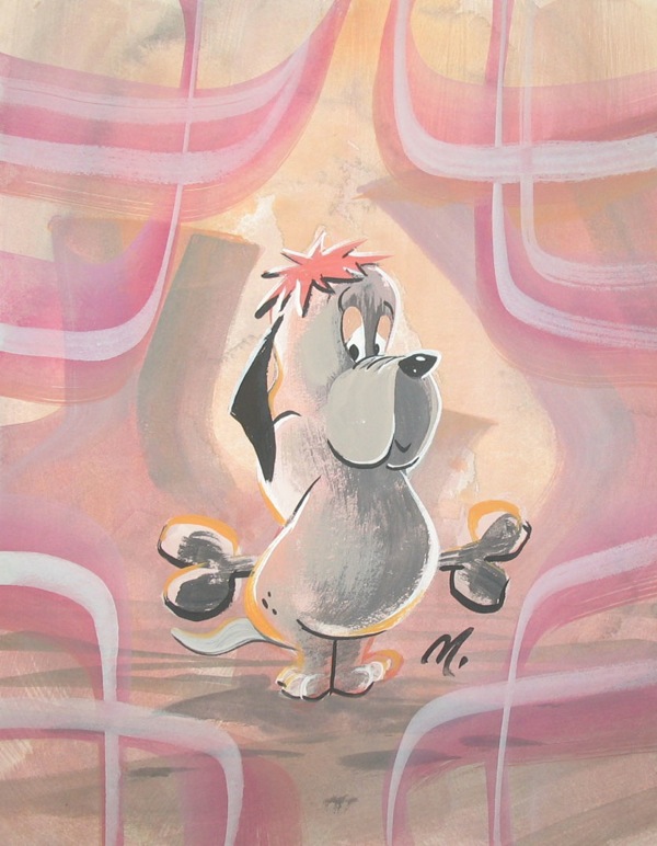 Droopy Dog painting