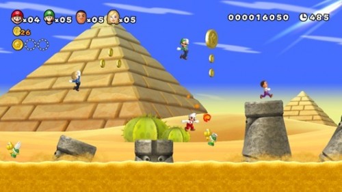 New Super Mario Bros Wii U E3 2011 Demo Image