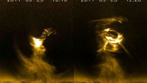 Solar Tornadoes NASA Image