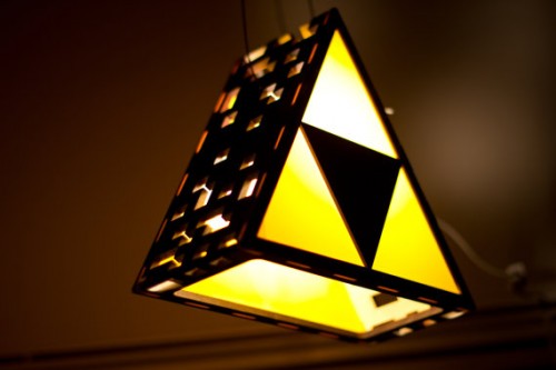 Triforce Lamp by TheBackPackShoppe Image 3