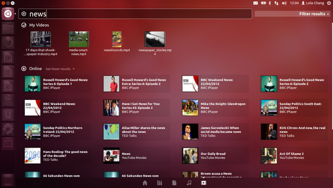 Ubuntu 12.04 Video Lens