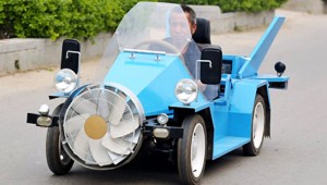 wind powered car