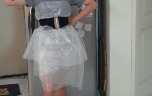 Bubble Wrap Dress - Walyou