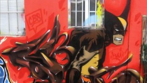 Wolverine Graffiti