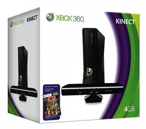 Xbox 360 4gb Kinect Bundle Image