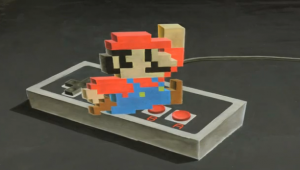 3d mario street art
