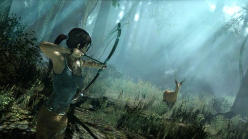 Tomb Raider 2013 deer hunting Image
