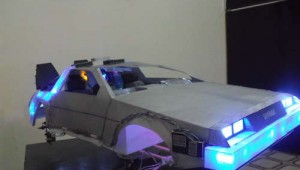 RC Paper Delorean