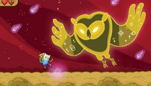 Adventure Time 3DS game owl Image