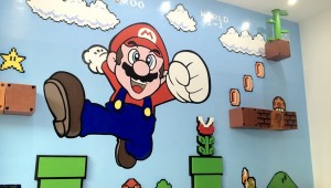 Amazing 3D Super Mario Bros Mural