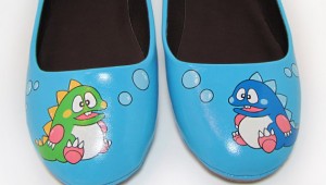 Bubble Bobble shoes Flats