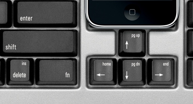Matias One keyboard arrow keys