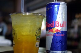 Red Bull Energy Drink Mixed With Alcohol