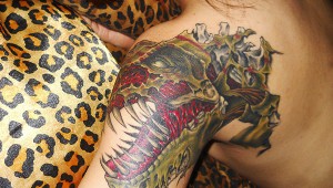zombie-t-rex-tattoo-1