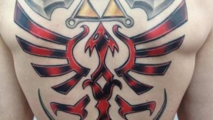 Zelda Back Tattoo