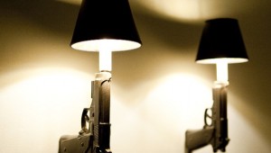 gun-wall-sconce