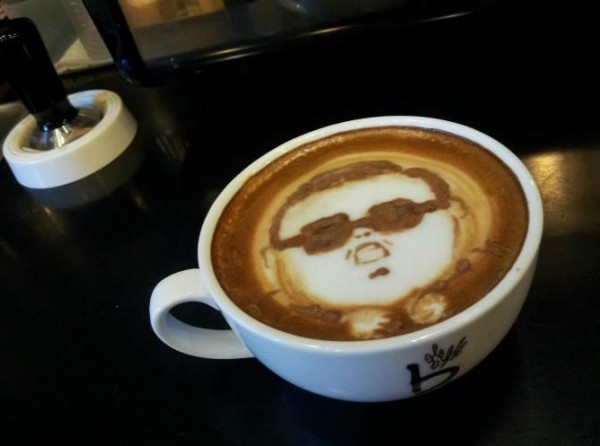 gangnam style cappuccino