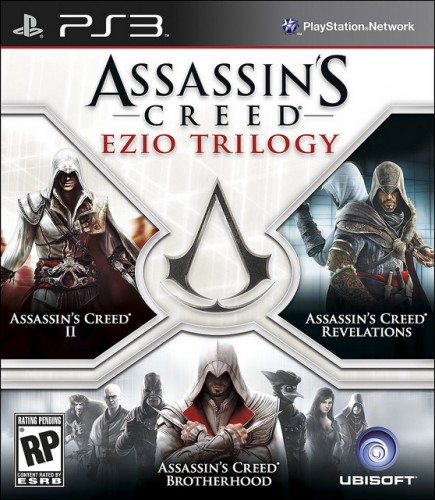 Assassin's Creed Ezio Trilogy PS3 box image