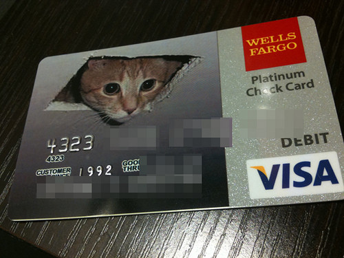 Ceiling Cat Credit Card