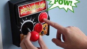 Power-Up Arcade Light Switch Plate Image 1