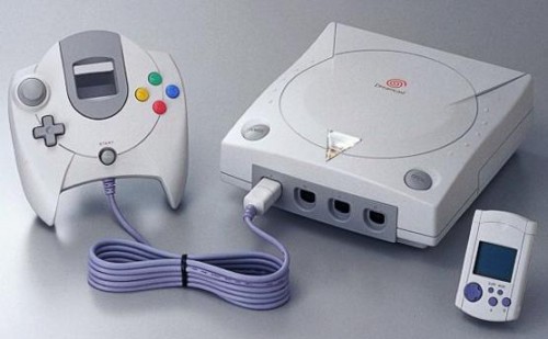 Sega Dreamcast console controller image