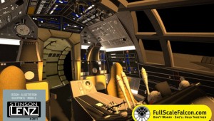 Full Size Millennium Falcon 4