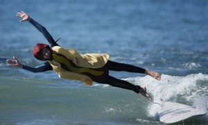 Surfing Hot Dog