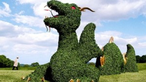 Dragon Topiary