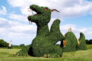 Dragon Topiary