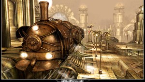 Passage_IgnisFerroque-Steampunk-train