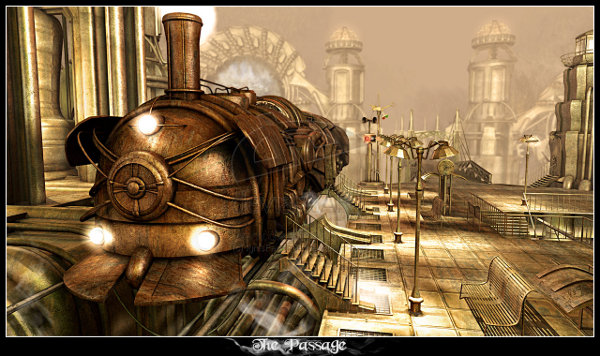 Passage_IgnisFerroque-Steampunk-train