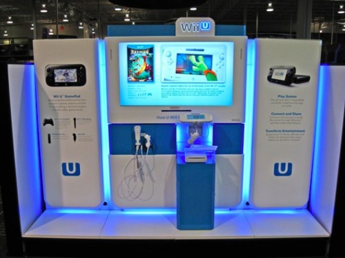 Wii U demo kiosks image