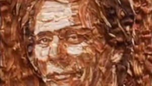 Kevin Bacon Food Portrait