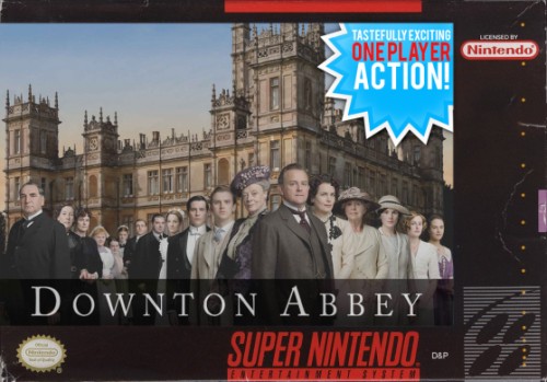 Downton Abbey Super Nintendo box image
