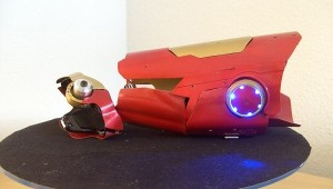 Homemade Iron Man Laser Gauntlet