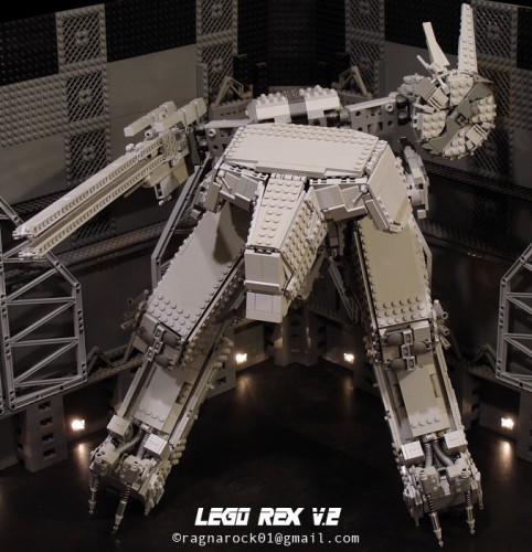LEGO Metal Gear Solid REX V.2 modeled by ragnarock01 image 2