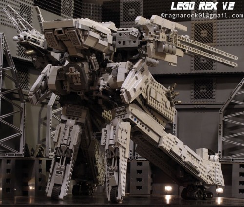 LEGO Metal Gear Solid REX V.2 modeled by ragnarock01 image 3